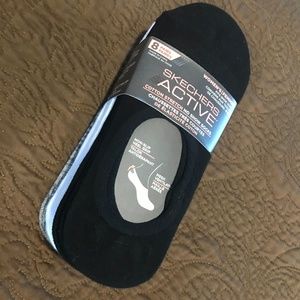 NEW Skechers Cotton No Show Socks - 8 pairs